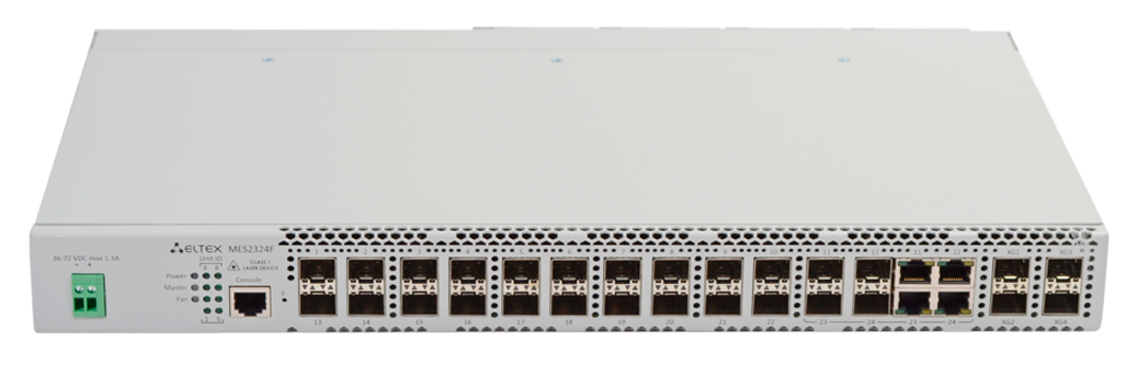Eltex MES2324F DC | Ethernet-коммутатор агрегации